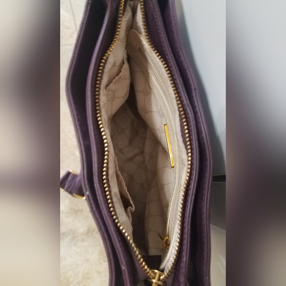 Steve Madden Beet Purple Crossbody Bag NWT - Picture 11 of 17